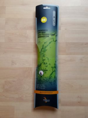 Wasserdichter Packsack von Ortlieb 22 Liter mit Ventil