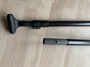 3-tlg Carbon Paddel  100% Carbon inkl. Paddelhülle – Bild 2
