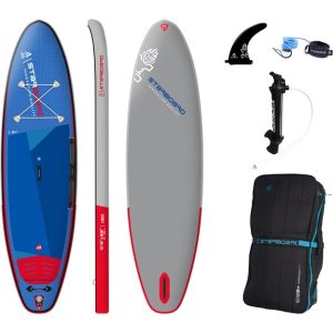 Starboard IGO Deluxe SC 10,8x33x6  inkl. Leash + 3tlg. Paddel
