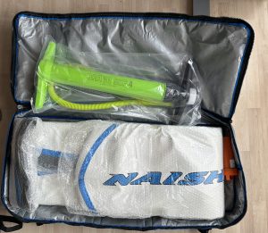 Naish Hover 135 Inflatable + Naish Foil  Jet 2000 oder HA2140 – Bild 3