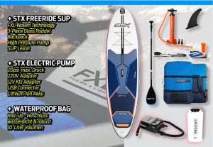 SUP-SET STX  Freeride SUP 10.6 oder 11.6 inkl. Pumpe + Paddel + Sack